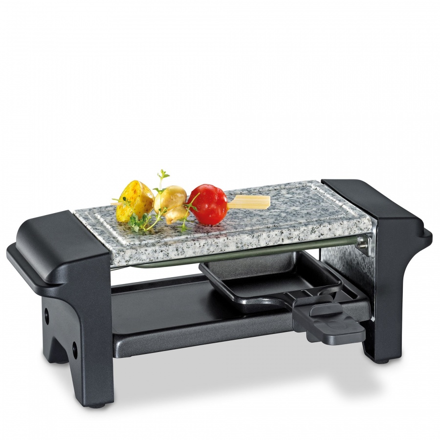 Raclette/grill stołowy, dla 2 osób, 32 x 10 x 11 cm kod: KU-1780101000