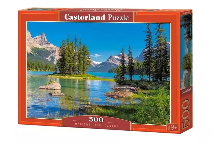 Puzzle 500 Maligne Lake, Canada CASTOR - Castorland