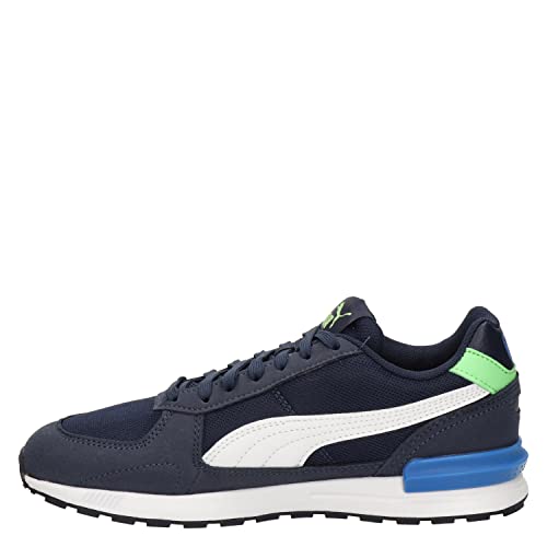 PUMA Graviton Jr trampki dziecięce uniseks, Puma Navy Puma białe lato zielony Victoria niebieski, 35.5 EU