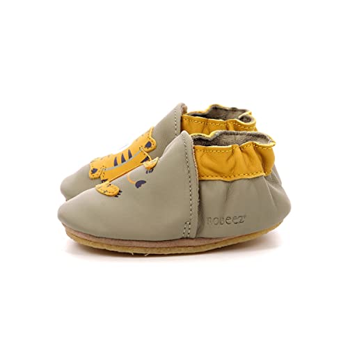 Robeez Tiger Nap CRP, kapcie, khaki, 21 EU, Khaki
