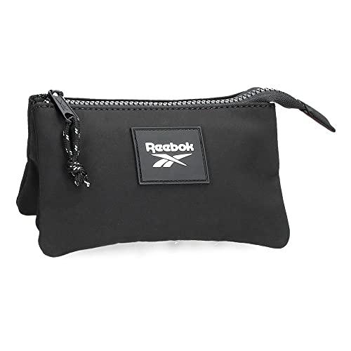 Reebok Elsie Neceser Trzy przegrody, Kieszenie Trzy przegrody, czarny, Neceser Tres Compartimentos, neseser trójkomorowy