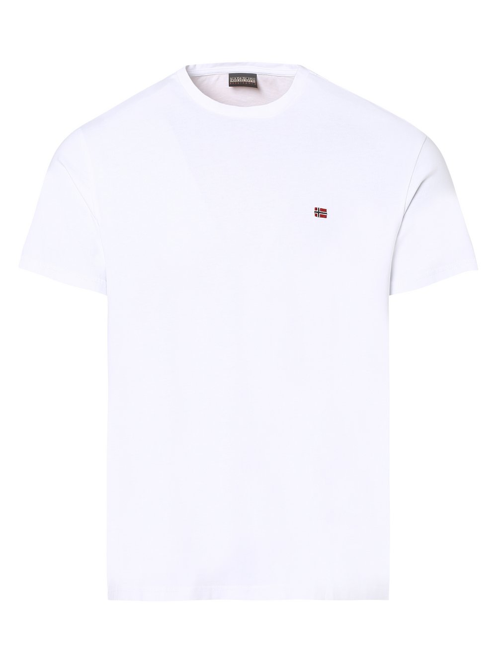 Napapijri - T-shirt męski  Salis, biały