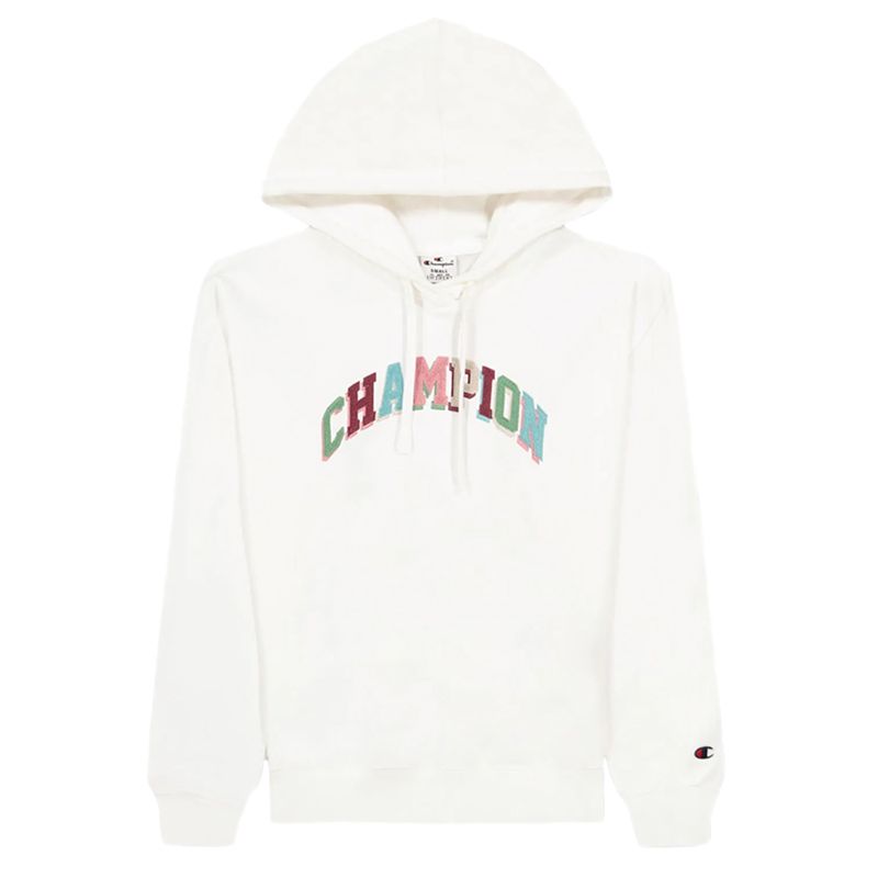 Bluza Champion Embroidered Bookstore Logo Hoodie 114962-WW001 - biała