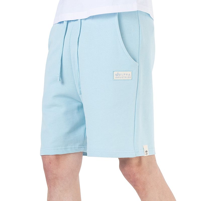 Spodenki Alpha Industries Organics Jogger Short 106365648 - niebieskie