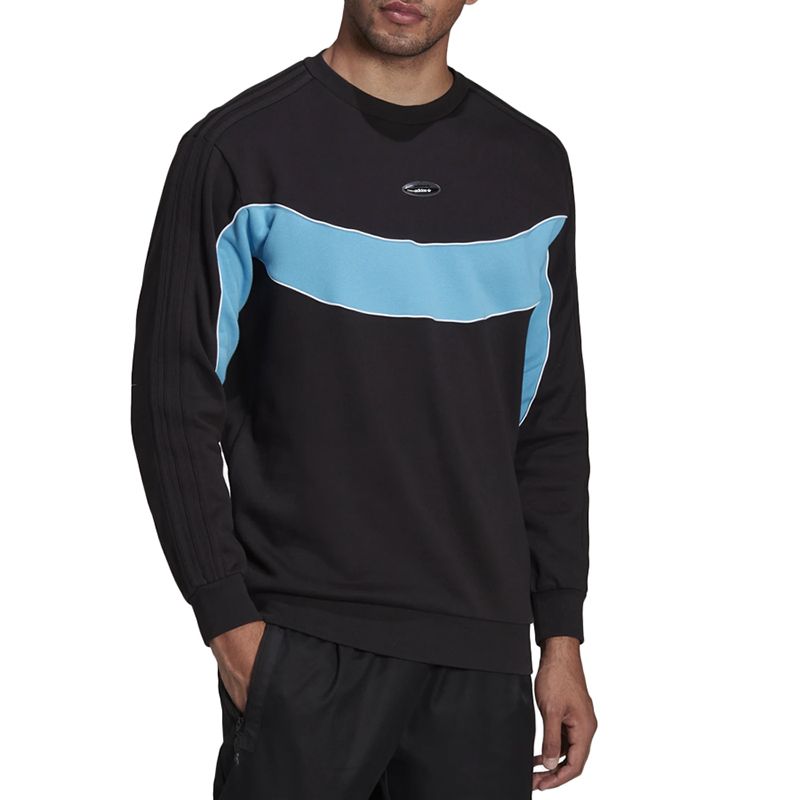 Bluza adidas Originals R.Y.V. Crew Sweatshirt HC9491 - czarna - Adidas