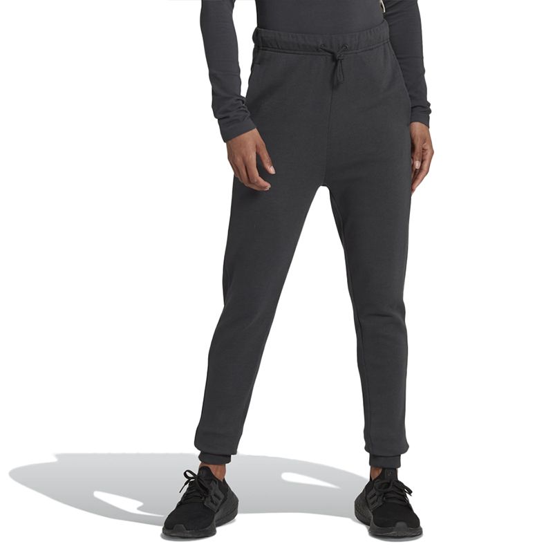 Spodnie adidas Studio Lounge High Waist HH8514 - czarne - Adidas