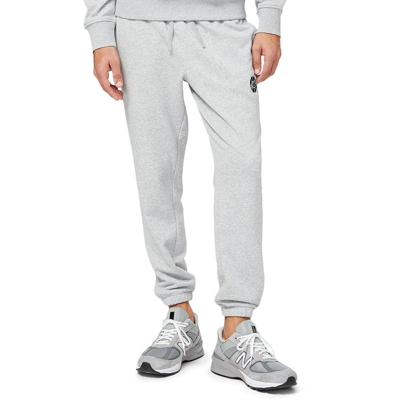 Spodnie New Balance MP23580AG - szare