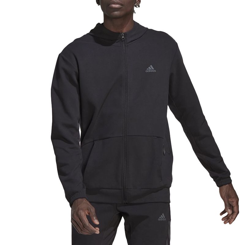 Bluza adidas Aeroready Yoga Full-Zip Hoodie HL2403 - czarna - Adidas