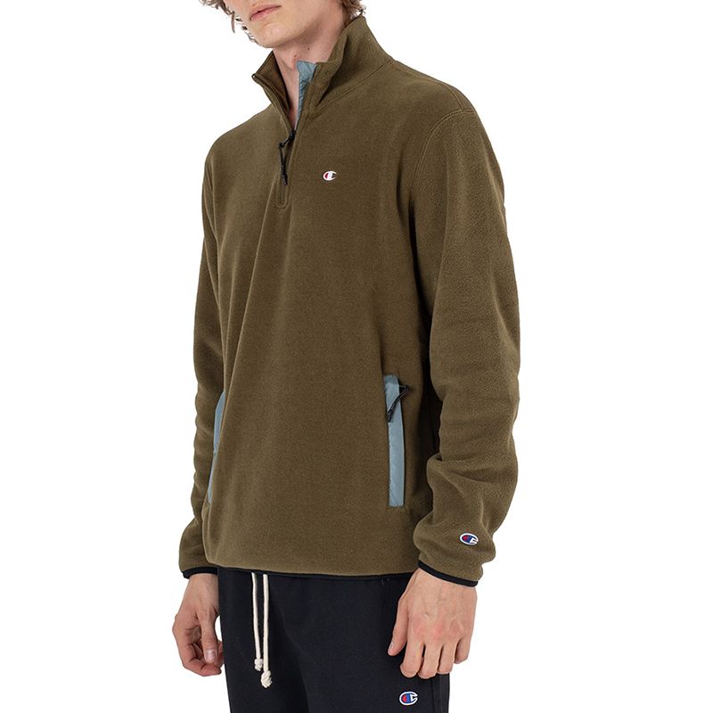 Champion Polartech Recycled Velour Sweatshirt > 215107-GS556