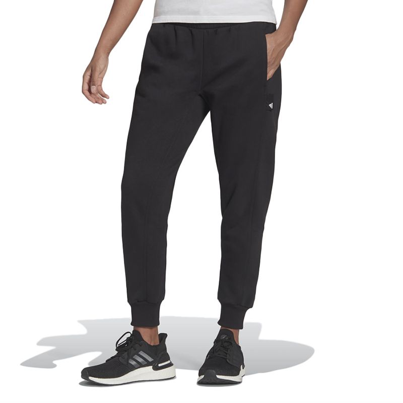 Spodnie dresowe adidas Sportswear Studio Lounge Fleece HE0421 - czarne - Adidas