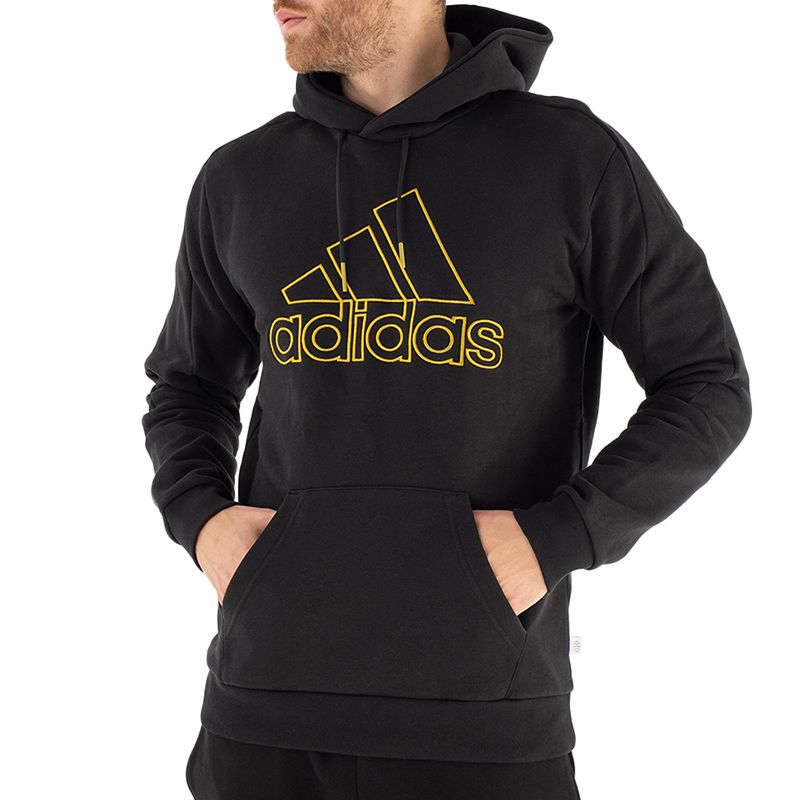 Bluza adidas M FI WTR Hoodie HK2159 - czarna - Adidas