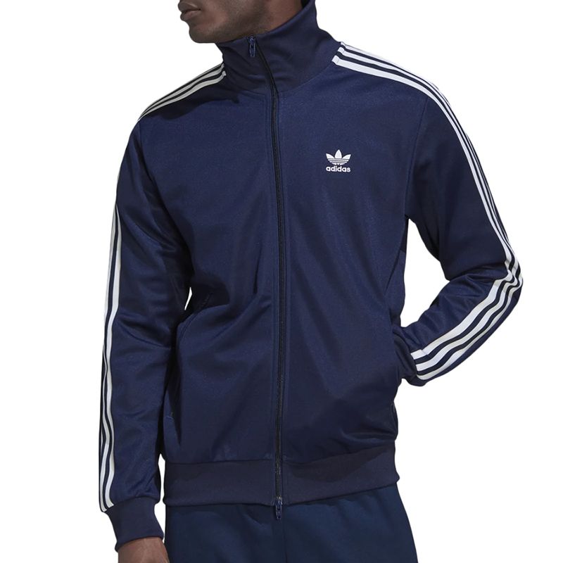 Bluza adidas Originals Adicolor Classics Beckenbauer Primeblue Track Top HK7364 - granatowa - Adidas