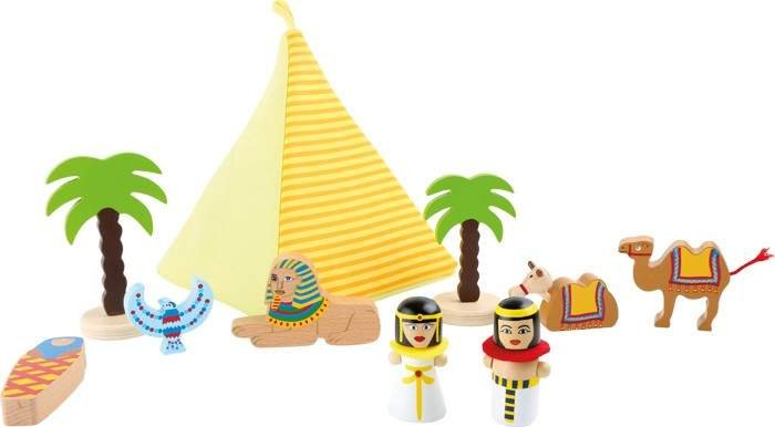 Small Foot Design drewniane figurki Egipt
