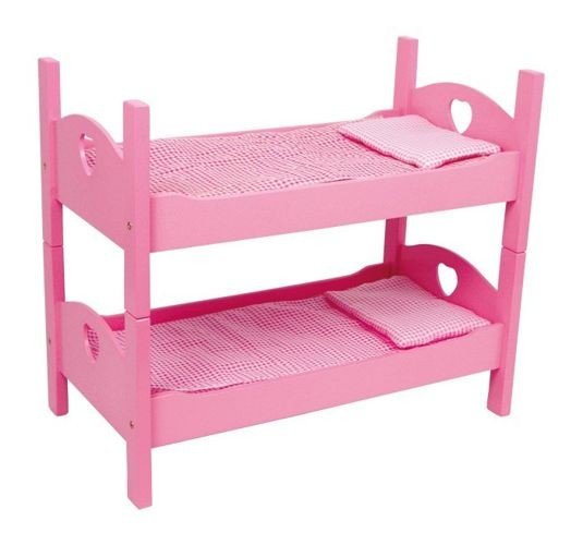 Small Foot Design Piętrowe drewniane łóżeczko dla lalek