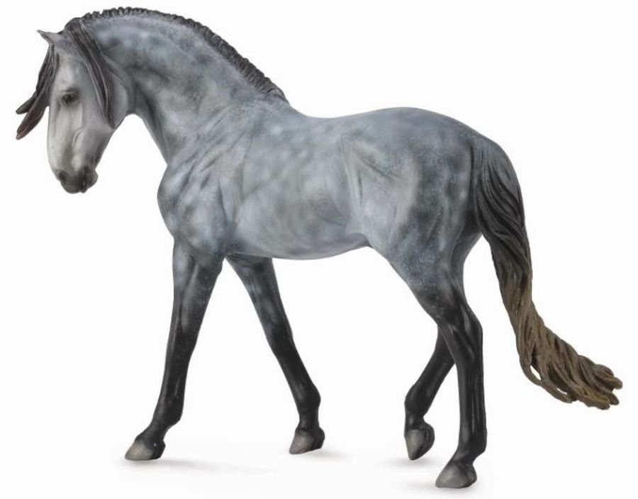 COLLECTA Ogier Andalusian Dark Dapple Deluxe 1:12