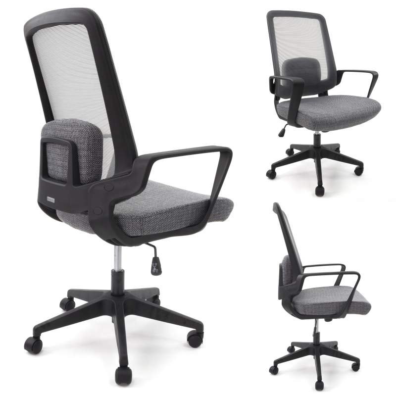 Fotel biurowy ERGOSOLID AMO 70, szary