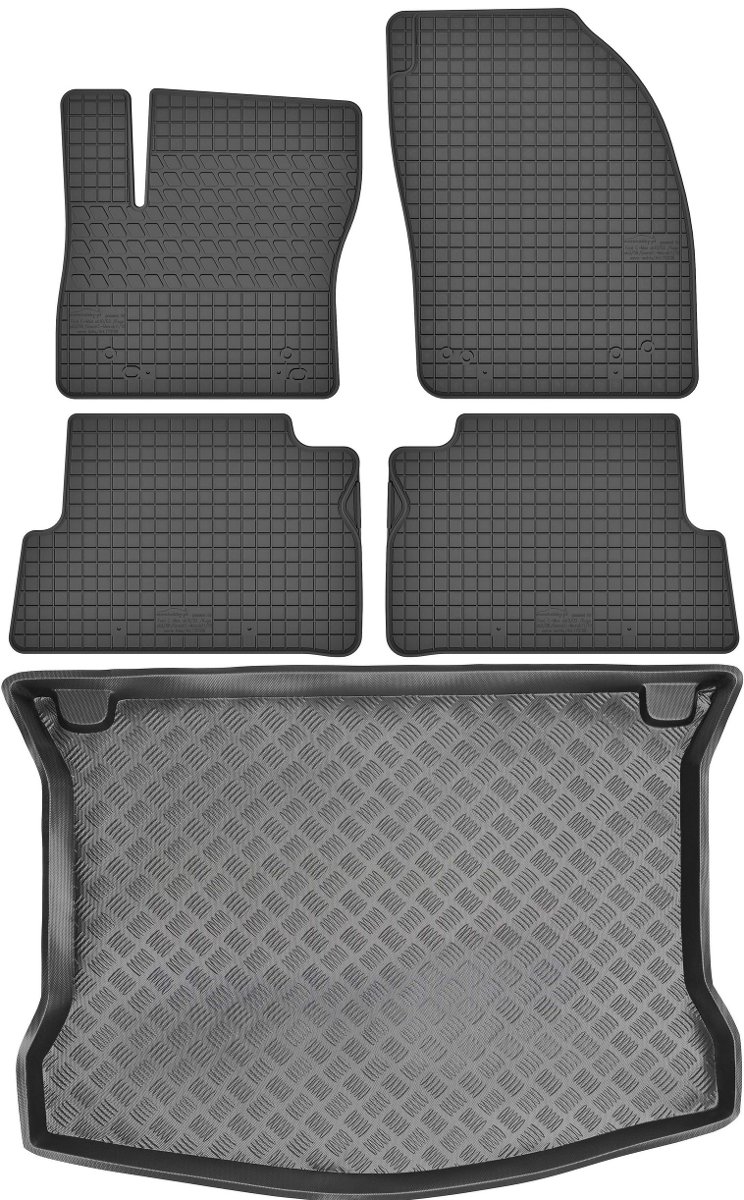 Ford Kuga I SUV od 2008-2012r. Bagażnik MIX-PLAST 17015 + Dywaniki MOTOHOBBY 170108