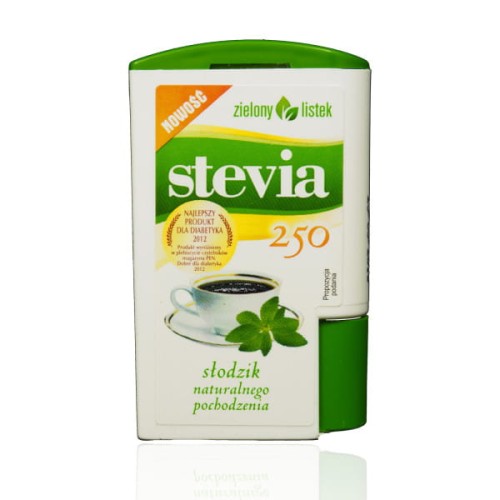 ZIELONY LISTEK (STEWIA) ZIELONY LISTEK Stevia 250 tabletek