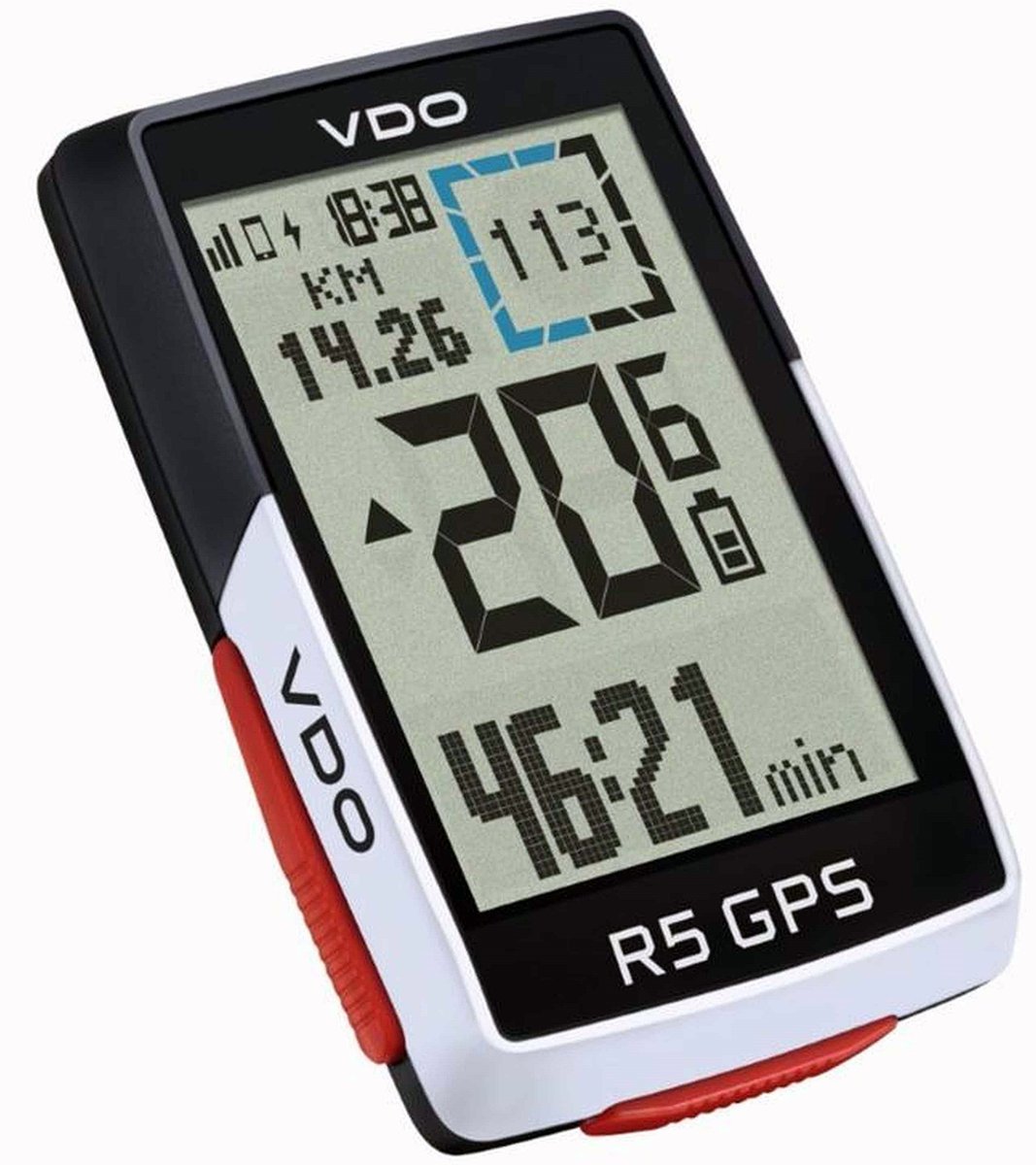 VDO R5 GPS Bezprzewodowy Licznik Rowerowy E-Bike 35 Funkcji