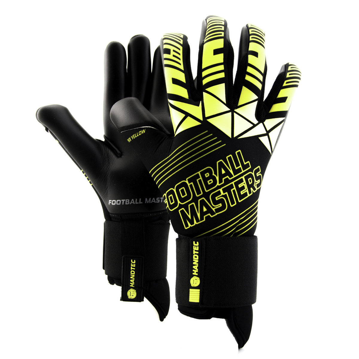 Rękawice bramkarskie Football Masters FENIX JUNIOR YELLOW 6
