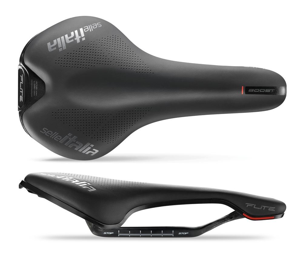 Selle Italia Italia Flite Boost Kit Carbon Saddle, black S1 | 130mm 2021 Siodełka szosowe 308147002