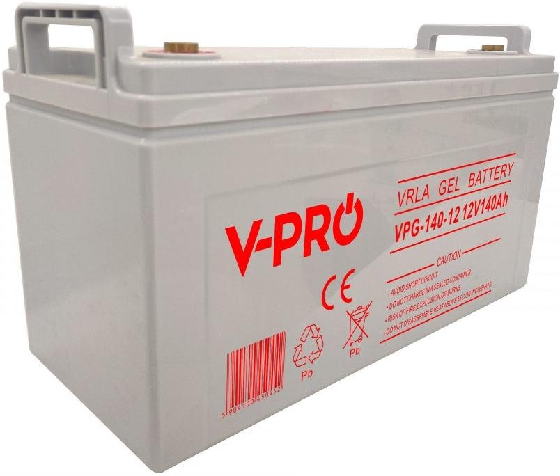 Akumulator Volt Polska Gel VPRO Solar 12V 140Ah  - Raty 0% - 38 sklepów w całej Polsce