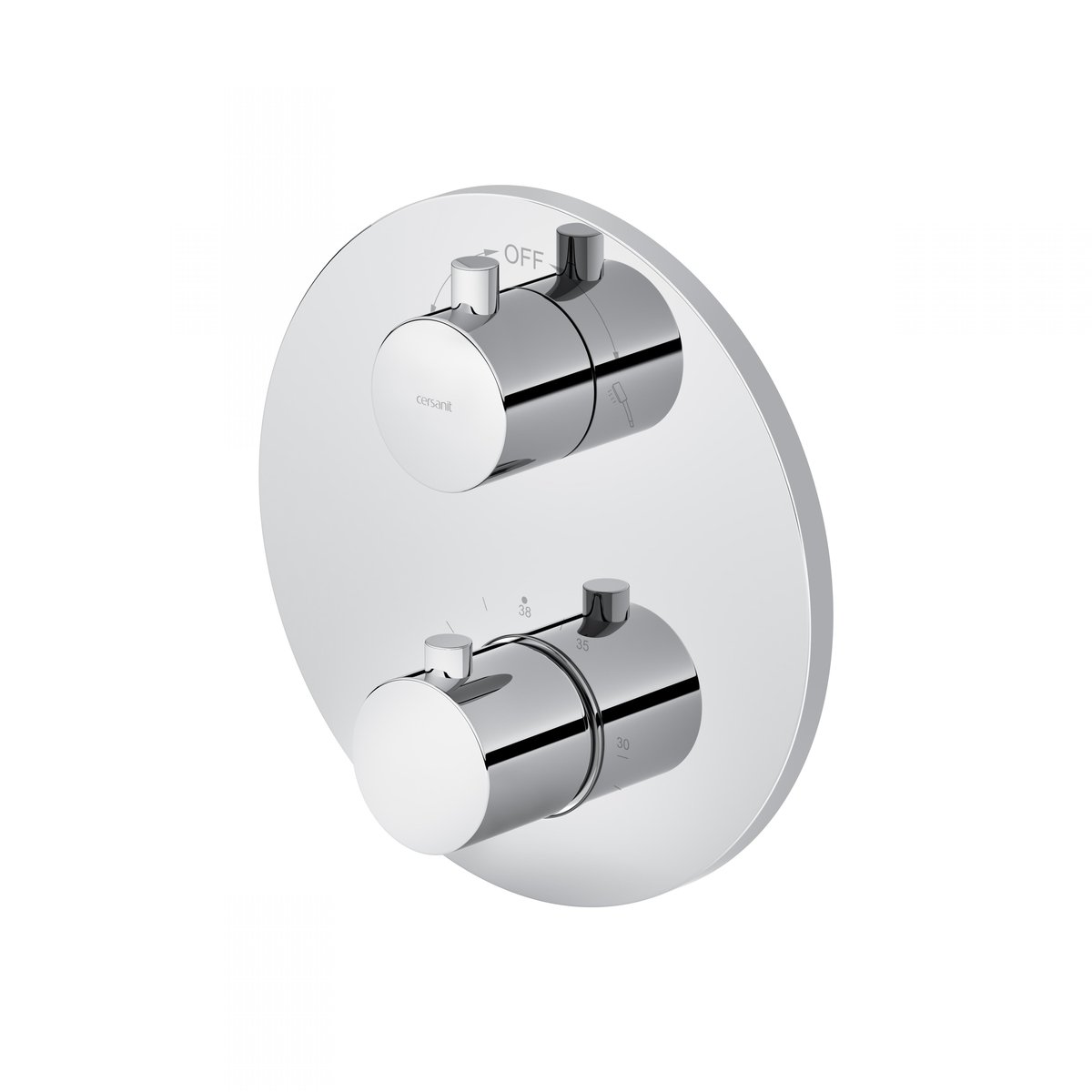 Bateria Prysznicowa Podtynkowa Termostatyczna Cersanit Zen S951-564