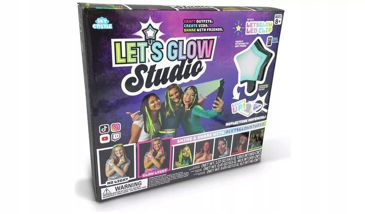 LET'S GLOW STUDIO dla INFUENCERÓW świecące akcenty