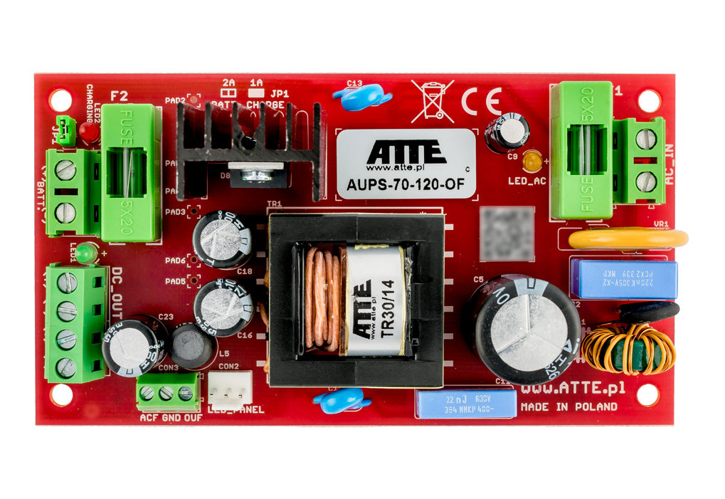 Atte ZASILACZ BUFOROWY IMPULSOWY AUPS-70-120-OF AUPS-70-120-OF