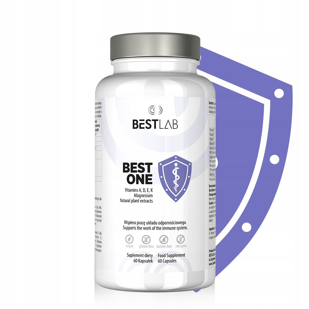 BestOne BestLab, Odporność wirusy infekcje, 60 kaps.