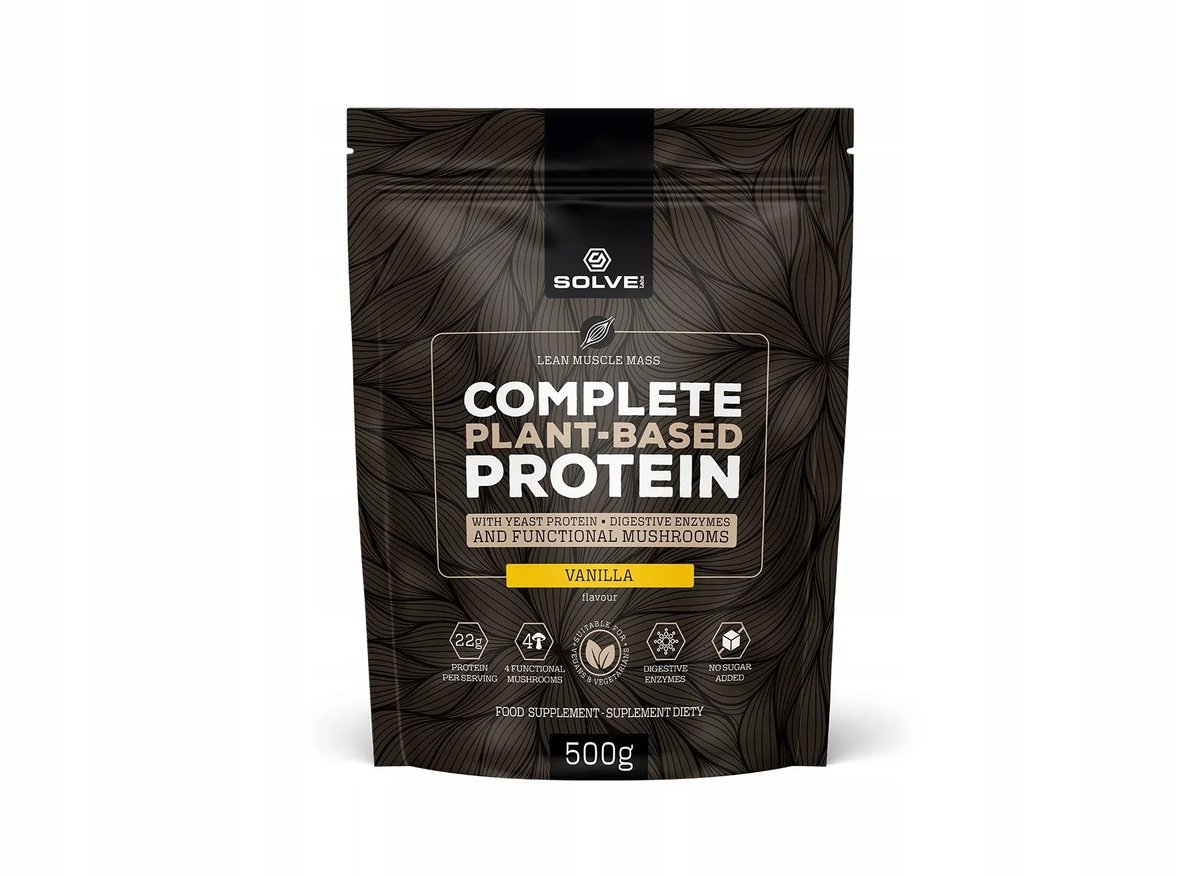 Solve Labs, Complete Plant-based Protein, Wanillia, 500g