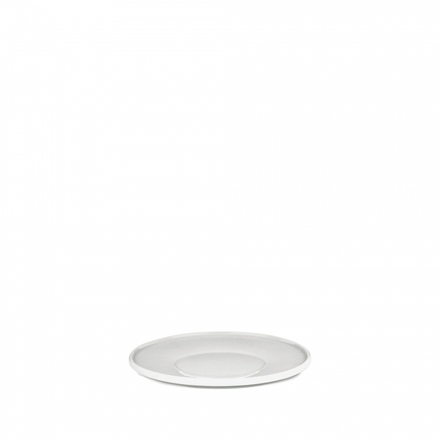 Alessi PLATEBOWLCUP Spodek pod kubek z porcelany biały 4szt (AJM28/79)