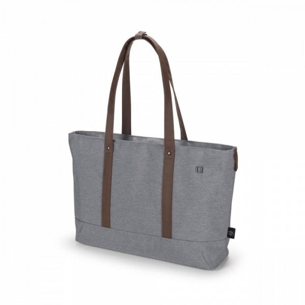 DICOTA Torba na laptopa 13-14,1 cali Shopper Eco Motion jasnoszara