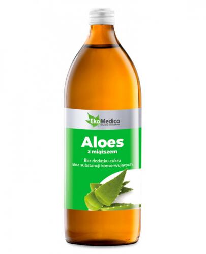 EkaMedica Aloes z miąższem Płyn 1000 ml