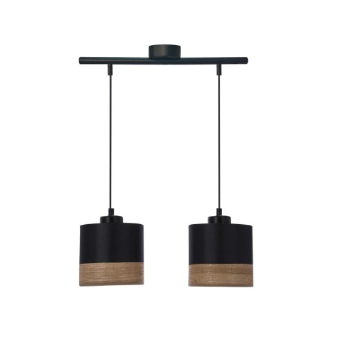 Porto lampa wisząca 2-punktowa czarna 32-17604