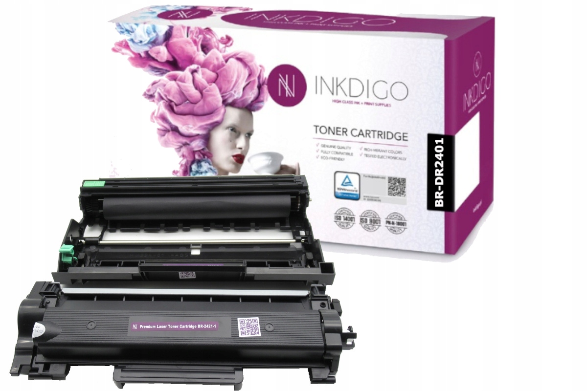 Toner + Bęben do drukarki Brother Dcp-l 2510 2530