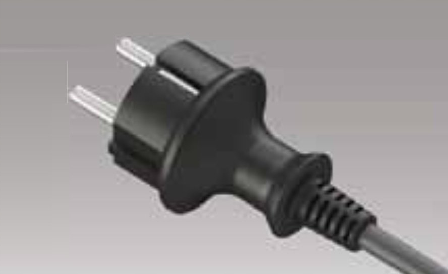 PLAST-ROL Kabel zasilający PLAST-ROL Przewód przyłączeniowy z wtyczką PP-40H z/u 2m H05RR-F 3x1,5 IP44 W-97270