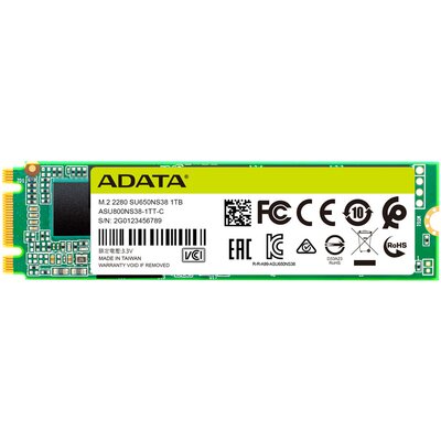 ADATA Ultimate SU650 256G M.2 TLC 3D 2280 SATA ASU650NS38-256GT-C