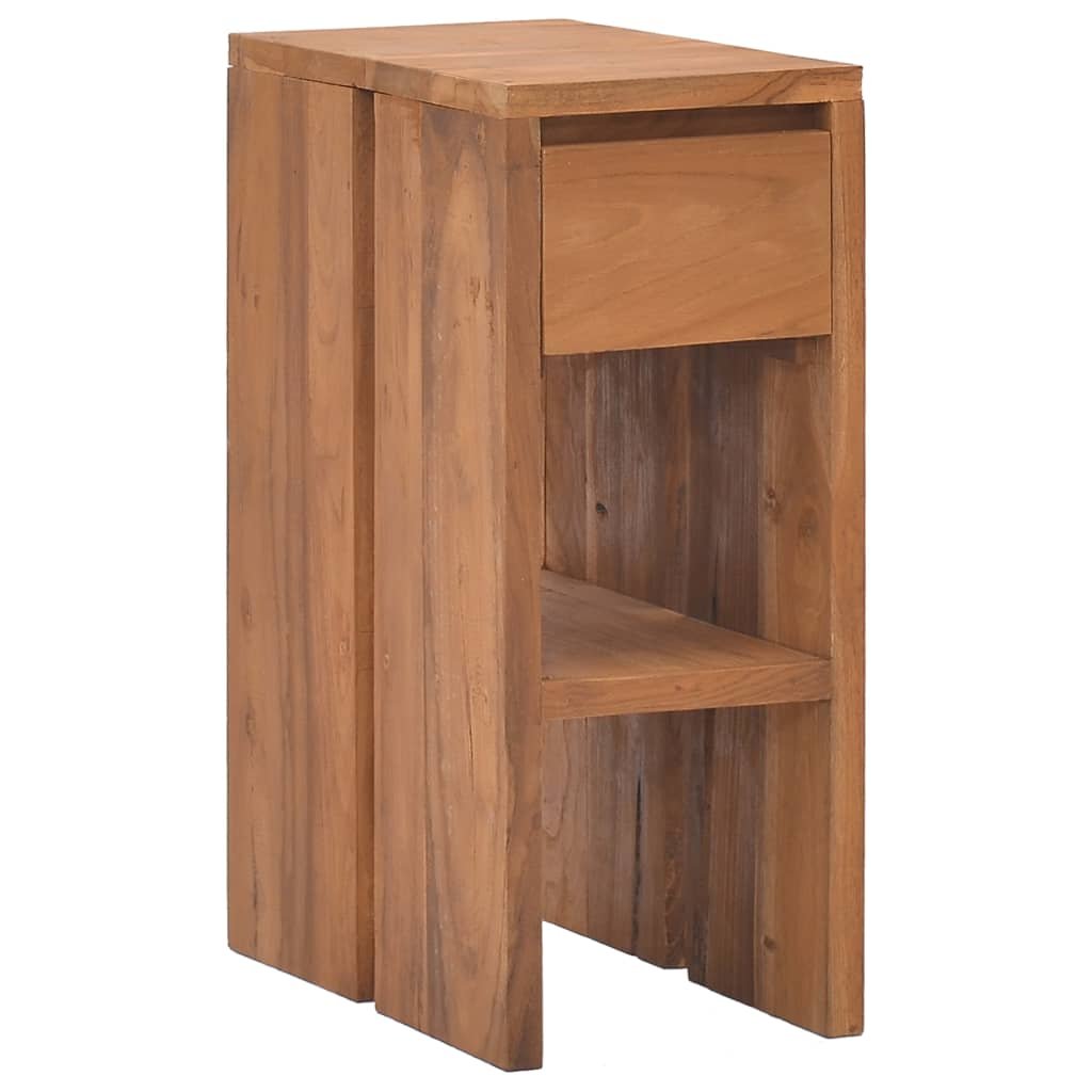 vidaXL Szafka nocna 20x35x50 cm lite drewno tekowe 326122