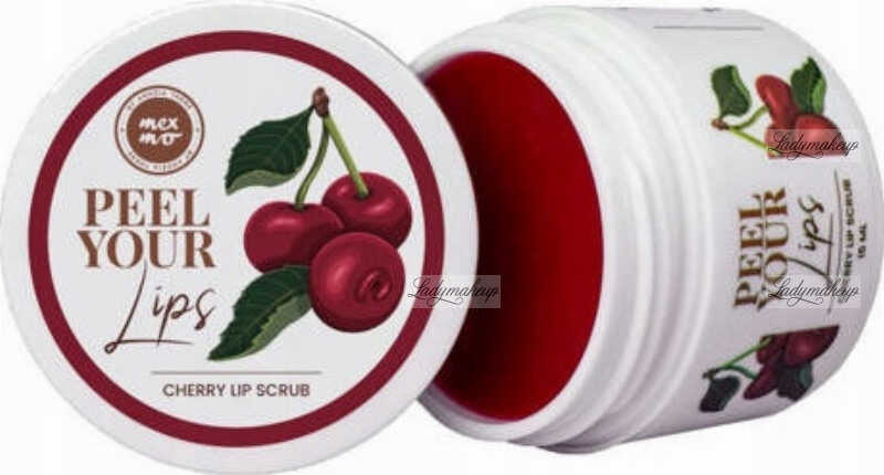 Zdjęcia - Szminka i błyszczyk do ust LIP Mexmo - Peel Your Lips - Cherry  Scrub - Peeling do ust o zapachu wiśni 