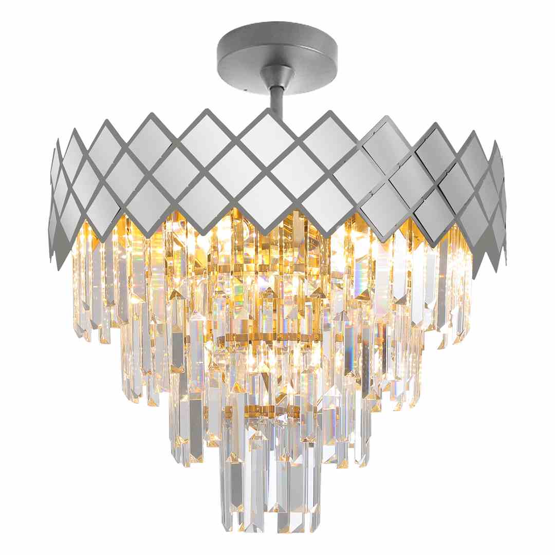 Lampa sufitowa CARISMA CHROME 9xE14 ML8888 - Milagro