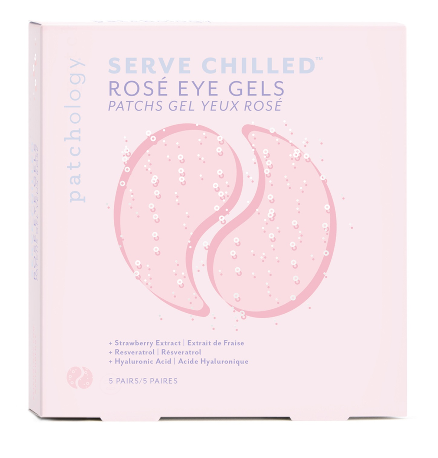 Serve Chilled – Żelowe płatki pod oczy rosé