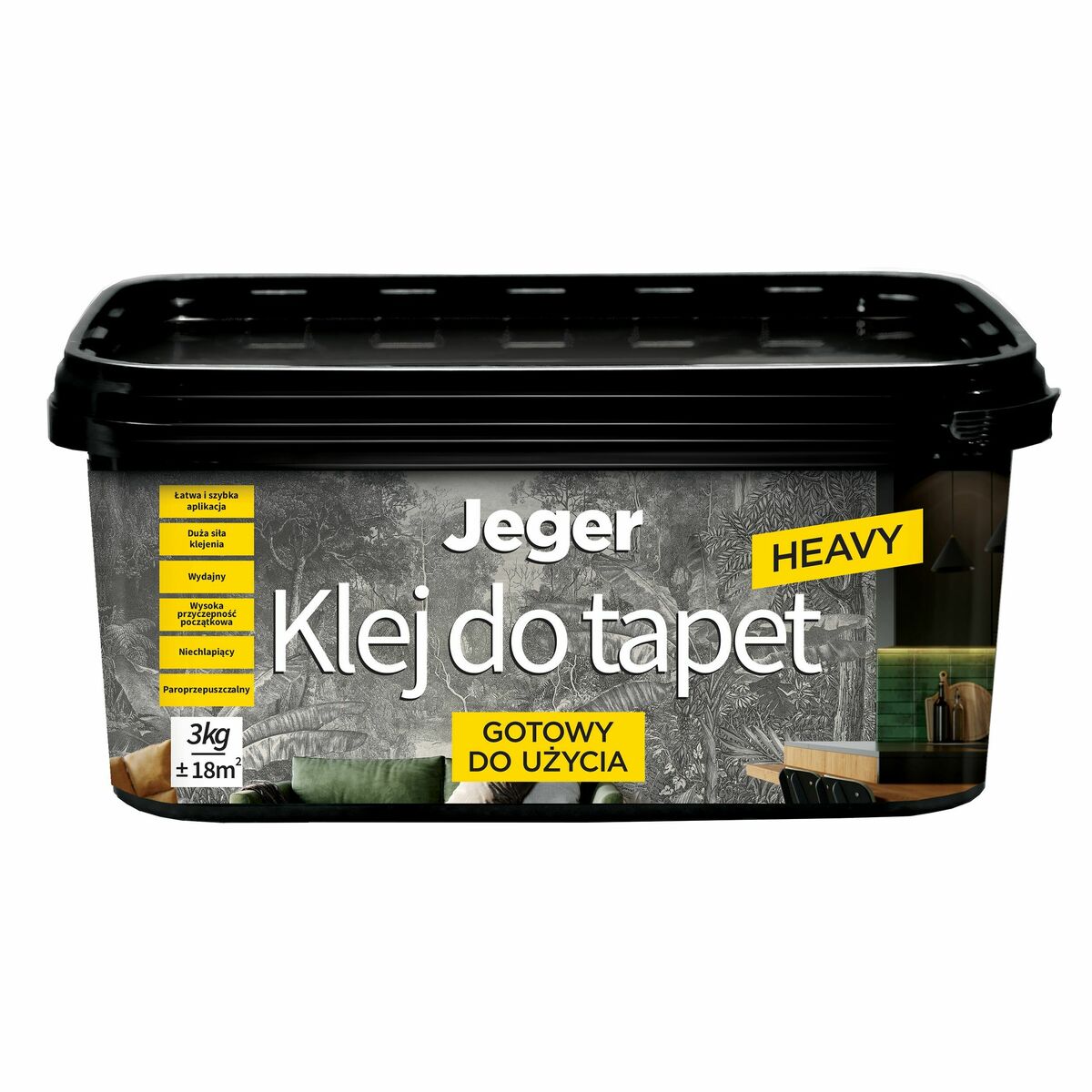 Klej do tapet i murali Heavy 3 kg Jeger