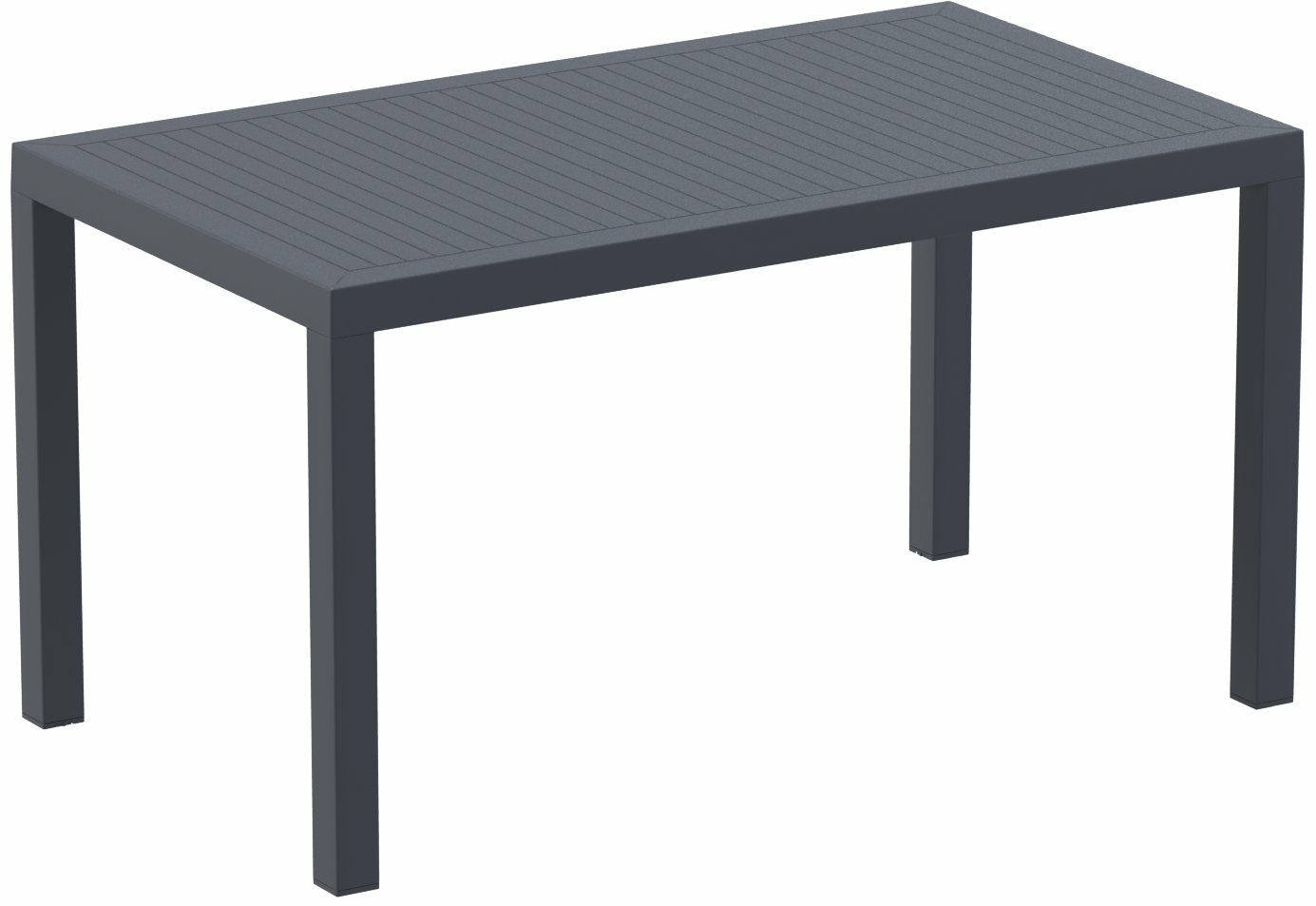 Stół Siesta Ares 140 cm Dark Grey