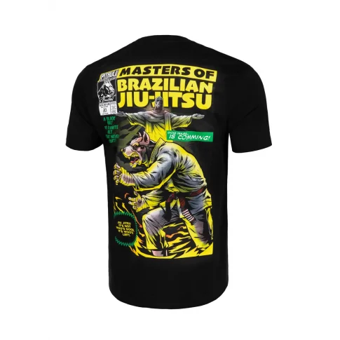 Pit Bull T-Shirt Koszulka Master Of BJJ Black