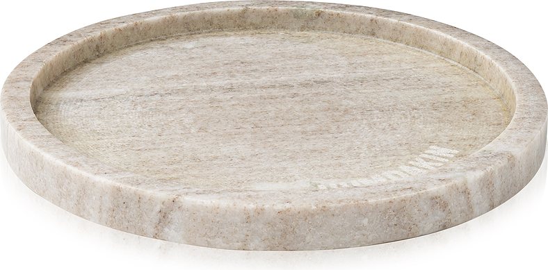 Taca Humdakin Marble 22 cm beżowa