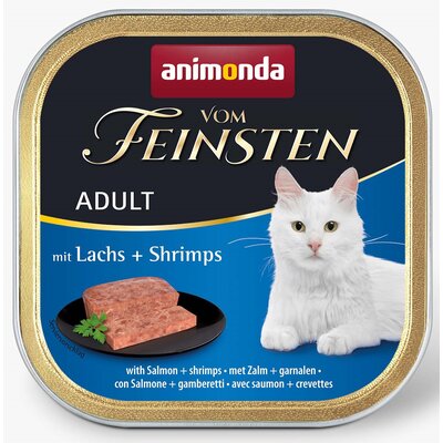 Animonda Vom Feinsten Adult łosoś z krewetkami 100g