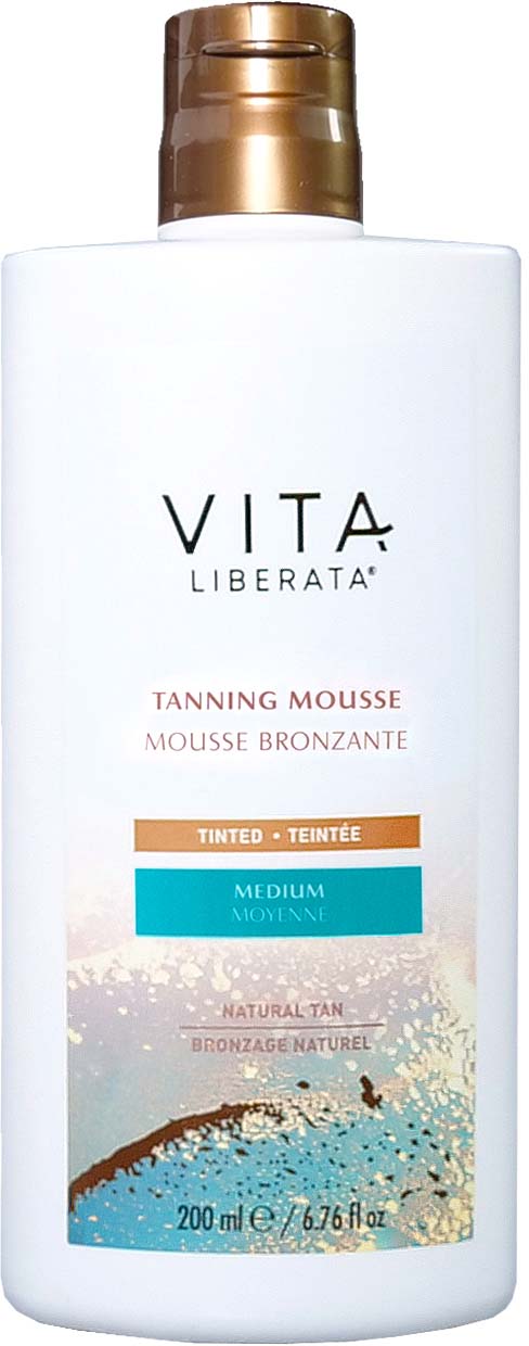 Vita Liberata Tinted Tanning Mousse With Pigment Pianka samoopalająca z pigmentem 200 ml ( kolor medium)