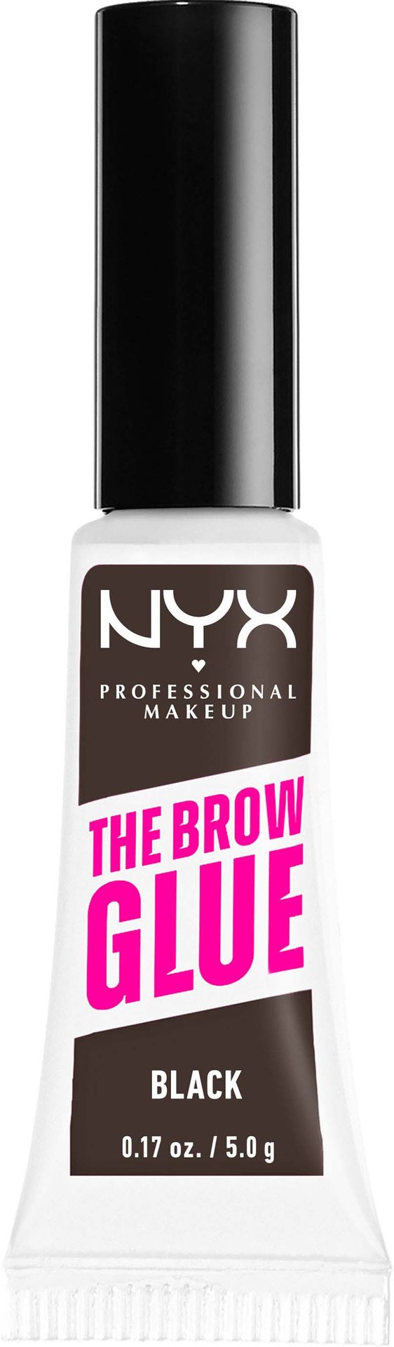 NYX PROFESSIONAL MAKEUP The Brow Glue Instant Brow Styler 05 Black - Żel do brwi 05 Black