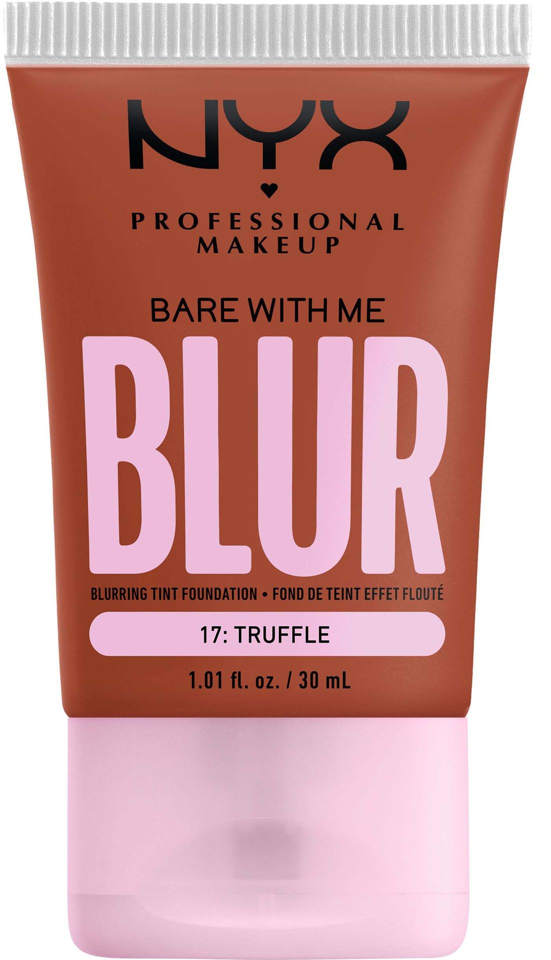 NYX PROFESSIONAL MAKEUP Bare With Me Blur Tint Foundation 17 Truffle - Podkład  17 Truffle